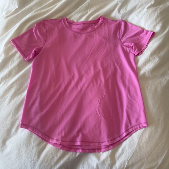 Lululemon Train to Be Crewneck Top Hot Pink Women’s Size 6 Small - Picture 4 of 5